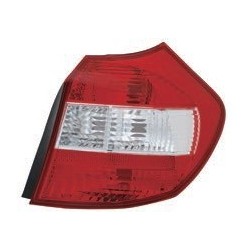 BMW 1 E87 TAIL LAMP L RED/CLEAR HB 04-07